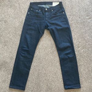 rag & bone Men's Slim Jeans - Dark Blue